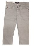 FORGO Men's Grey Slim Fit Stretch Jeans